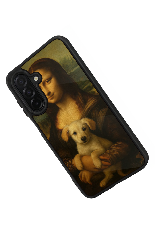 Samsung Galaxy A56 Uyumlu Monalisa Tasarımlı Glossy Premium Kılıf