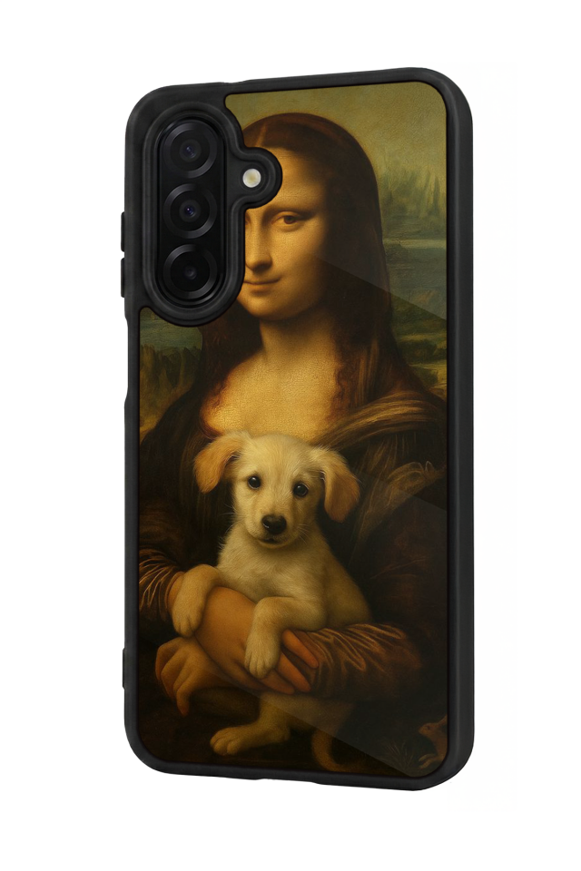 Samsung Galaxy A56 Uyumlu Monalisa Tasarımlı Glossy Premium Kılıf