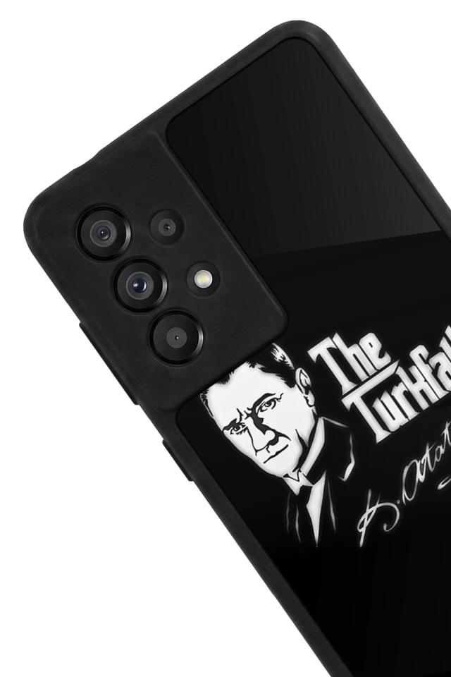Samsung Galaxy A73 Uyumlu Mustafa Kemal Ataturk Tasarımlı Glossy Premium Kılıf