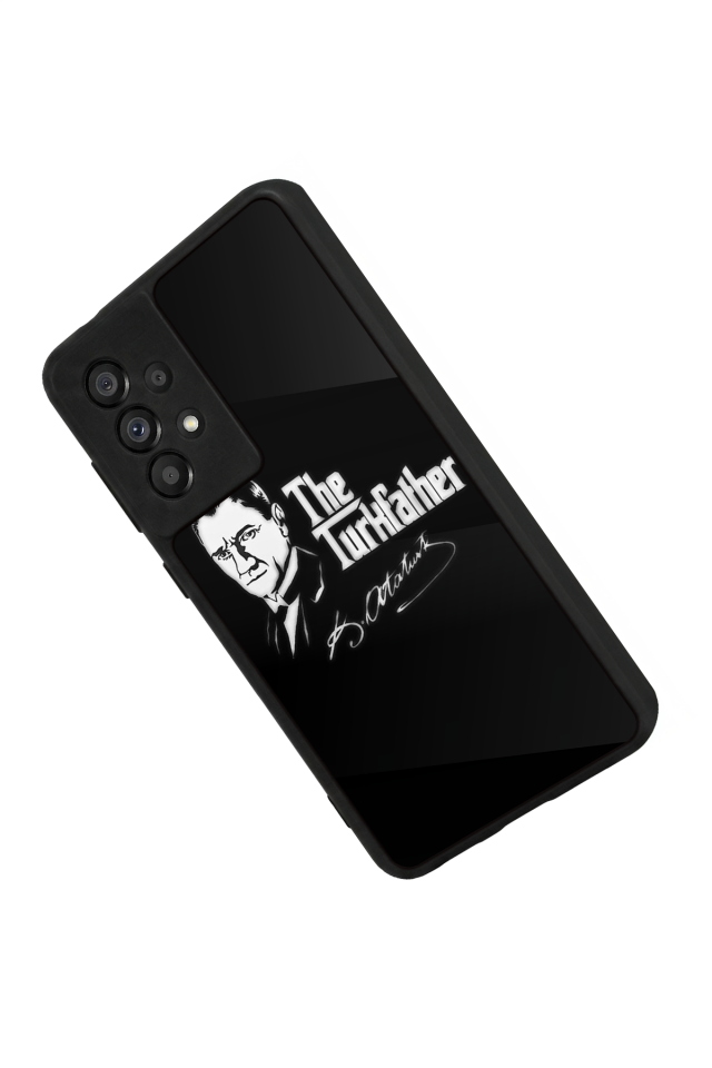 Samsung Galaxy A73 Uyumlu Mustafa Kemal Ataturk Tasarımlı Glossy Premium Kılıf
