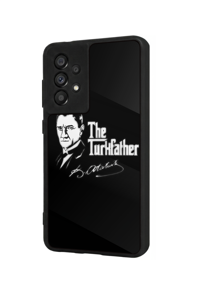 Samsung Galaxy A73 Uyumlu Mustafa Kemal Ataturk Tasarımlı Glossy Premium Kılıf