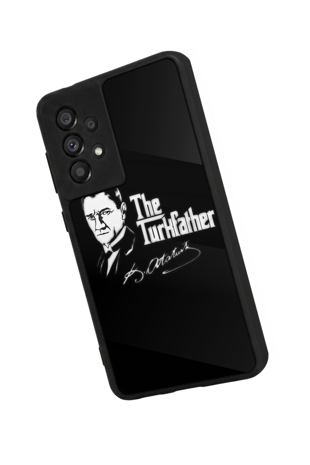 Samsung Galaxy A73 Uyumlu Mustafa Kemal Ataturk Tasarımlı Glossy Premium Kılıf