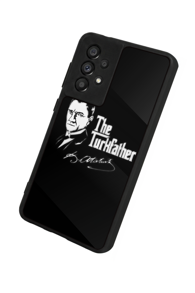 Samsung Galaxy A73 Uyumlu Mustafa Kemal Ataturk Tasarımlı Glossy Premium Kılıf
