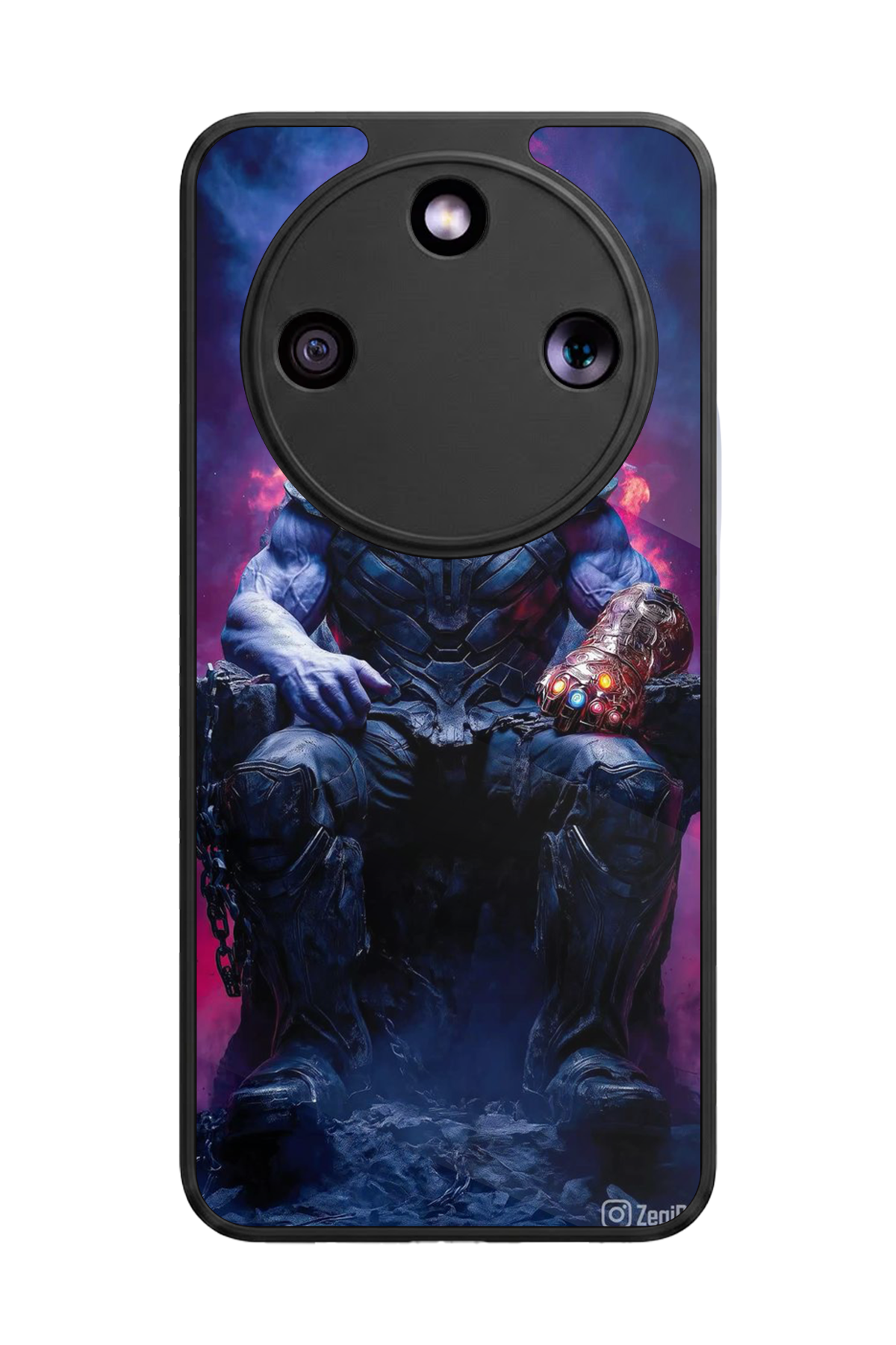 Honor Magic 8 Lite Uyumlu Thanos Tasarımlı Glossy Premium Kılıf