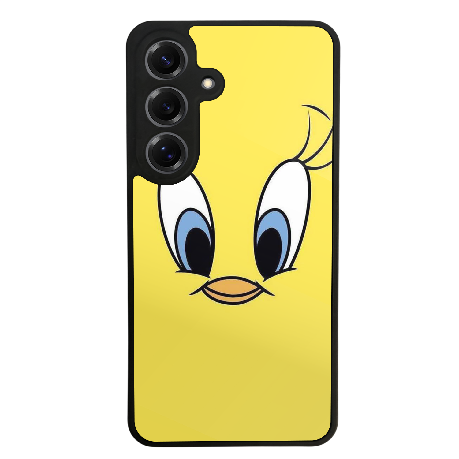 Samsung Galaxy S25 Uyumlu Tweety Tasarımlı Glossy Premium Kılıf