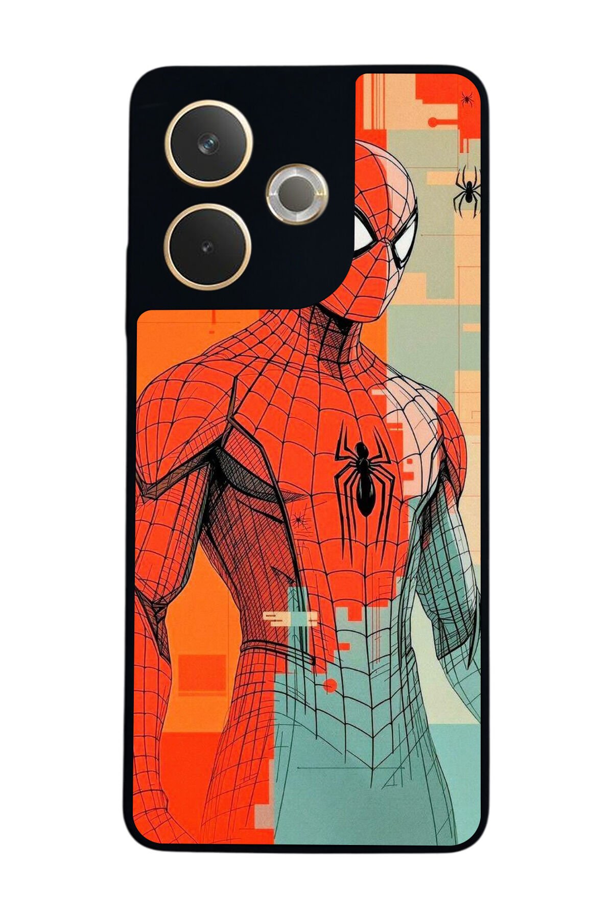 Oppo A5 Pro Uyumlu Spider Man ( Örümcek Adam ) Tasarımlı Glossy Premium Kılıf