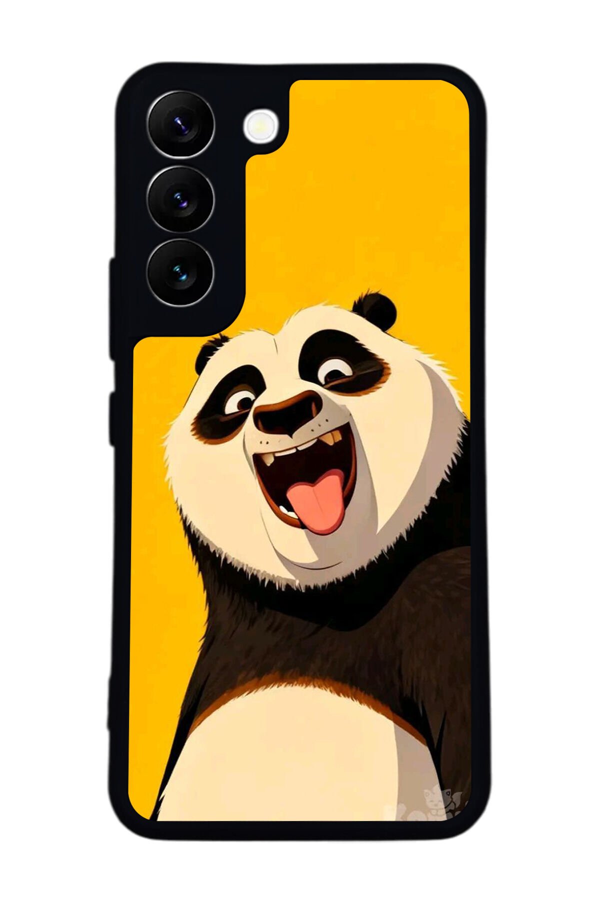 Samsung Galaxy S22 Uyumlu Kung Fu Panda Tasarımlı Glossy Premium Kılıf