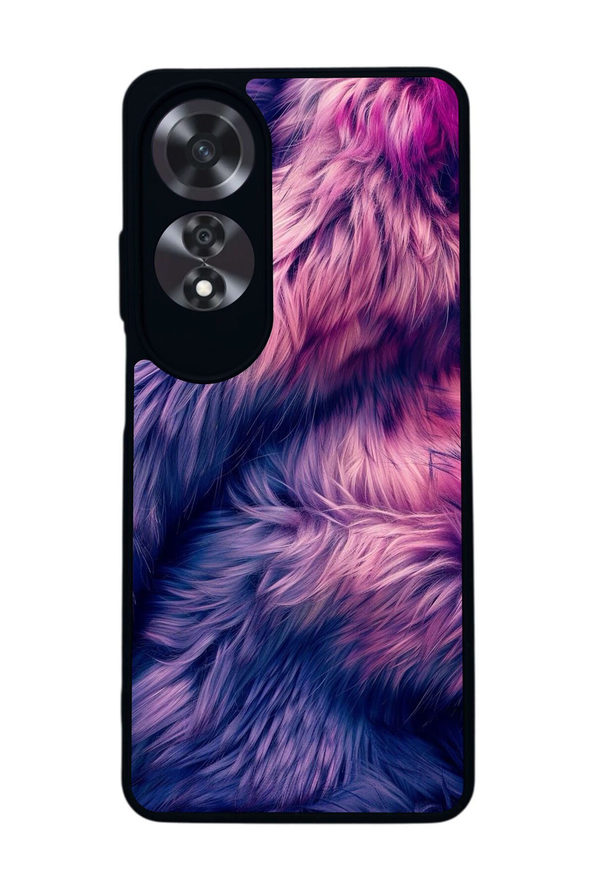 Oppo A60 Mat Siyah uyumlu Kılıf – Yumuşak Silikon, Koruyucu, Şok Emici Kapak