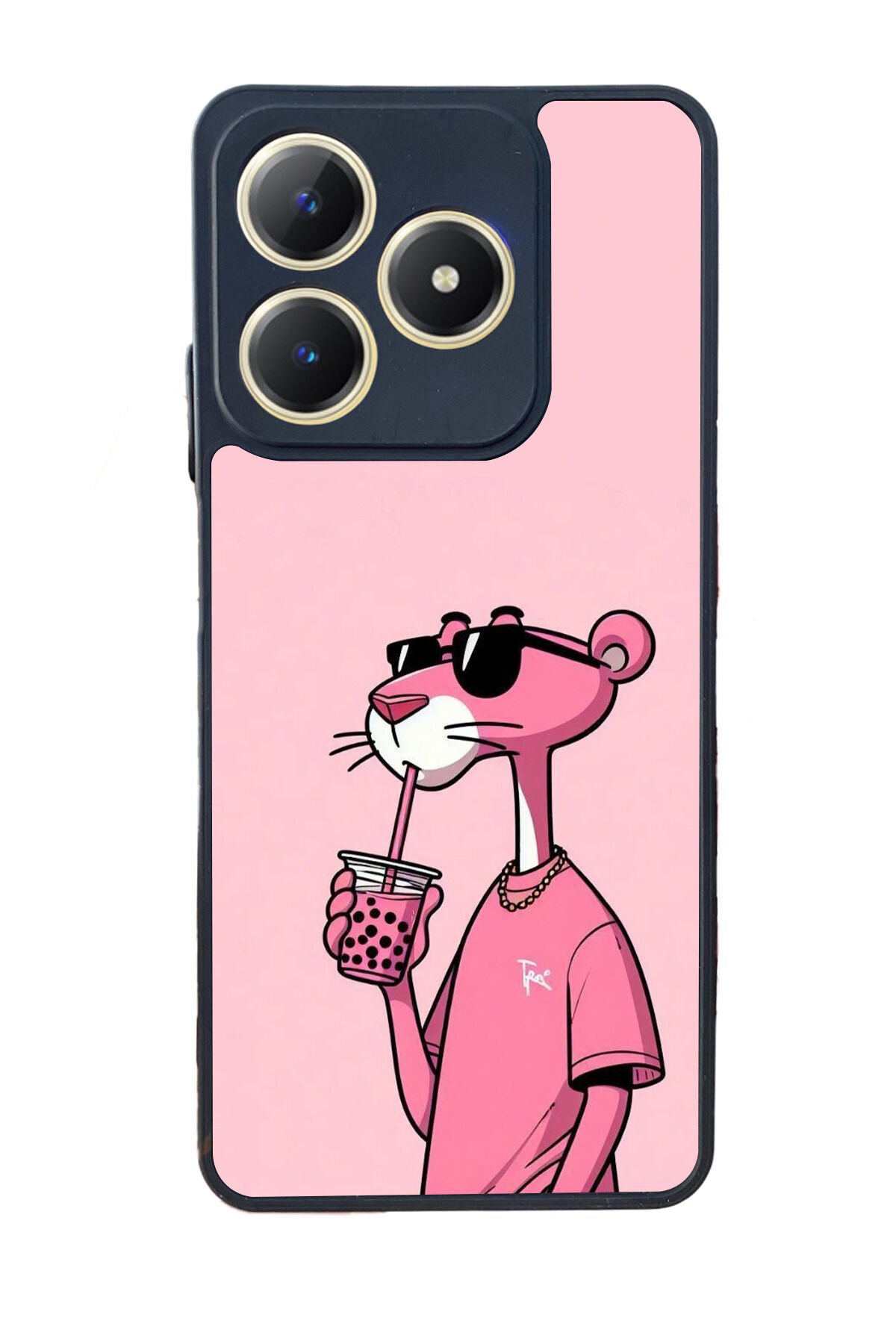 Realme C63 Mat Uyumlu Siyah Kılıf – Yumuşak Silikon, Koruyucu, Şok Emici Kapak