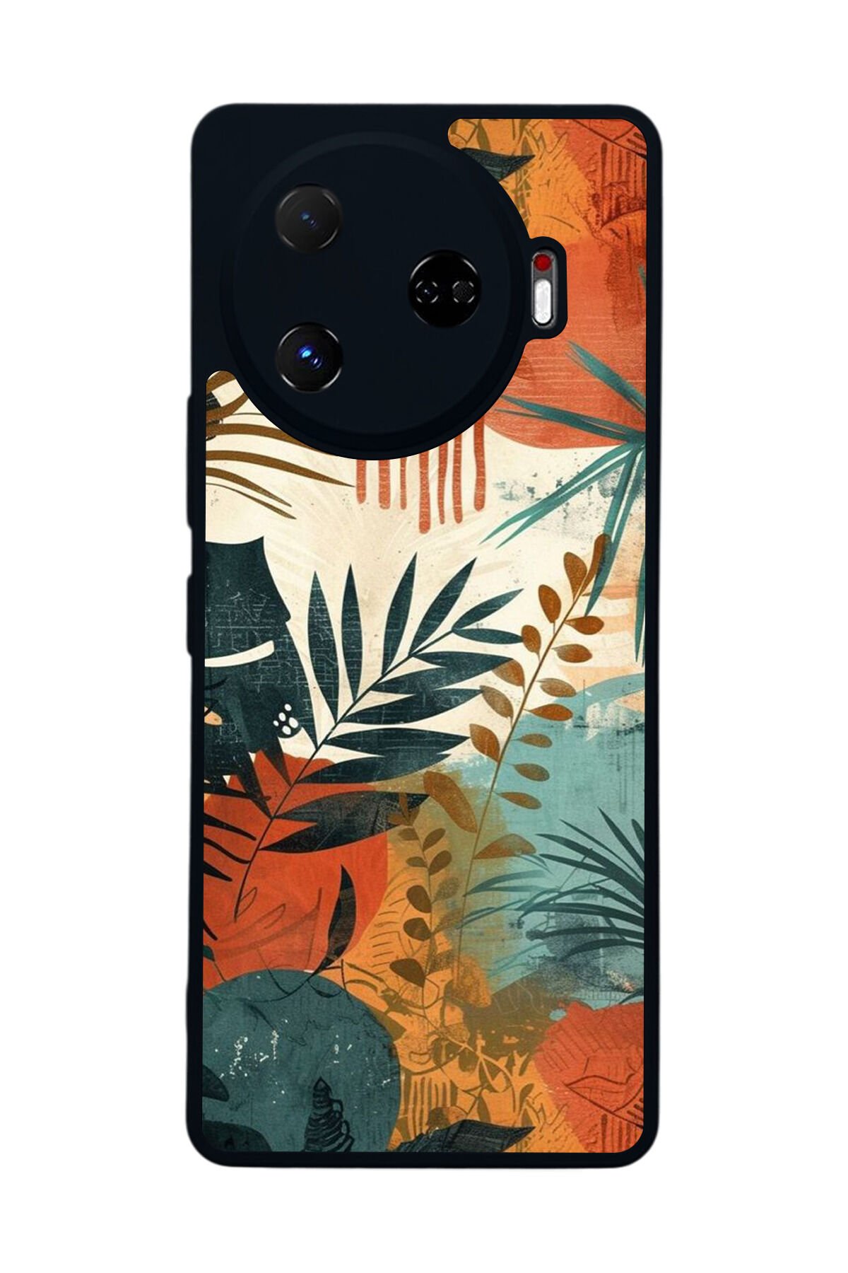 Tecno Camon 30 Pro Uyumlu Botanik Tasarımlı Glossy Premium Kılıf