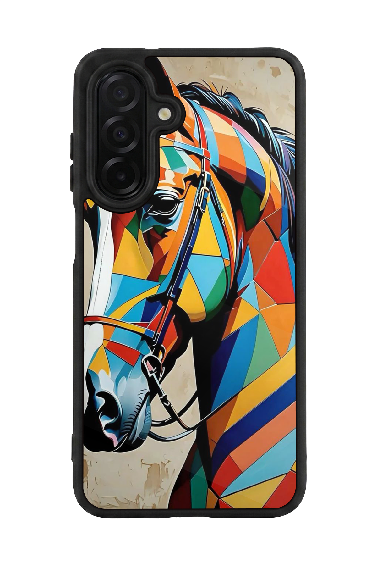 Samsung Galaxy A36 Uyumlu At Horse Tasarımlı Glossy Premium Kılıf