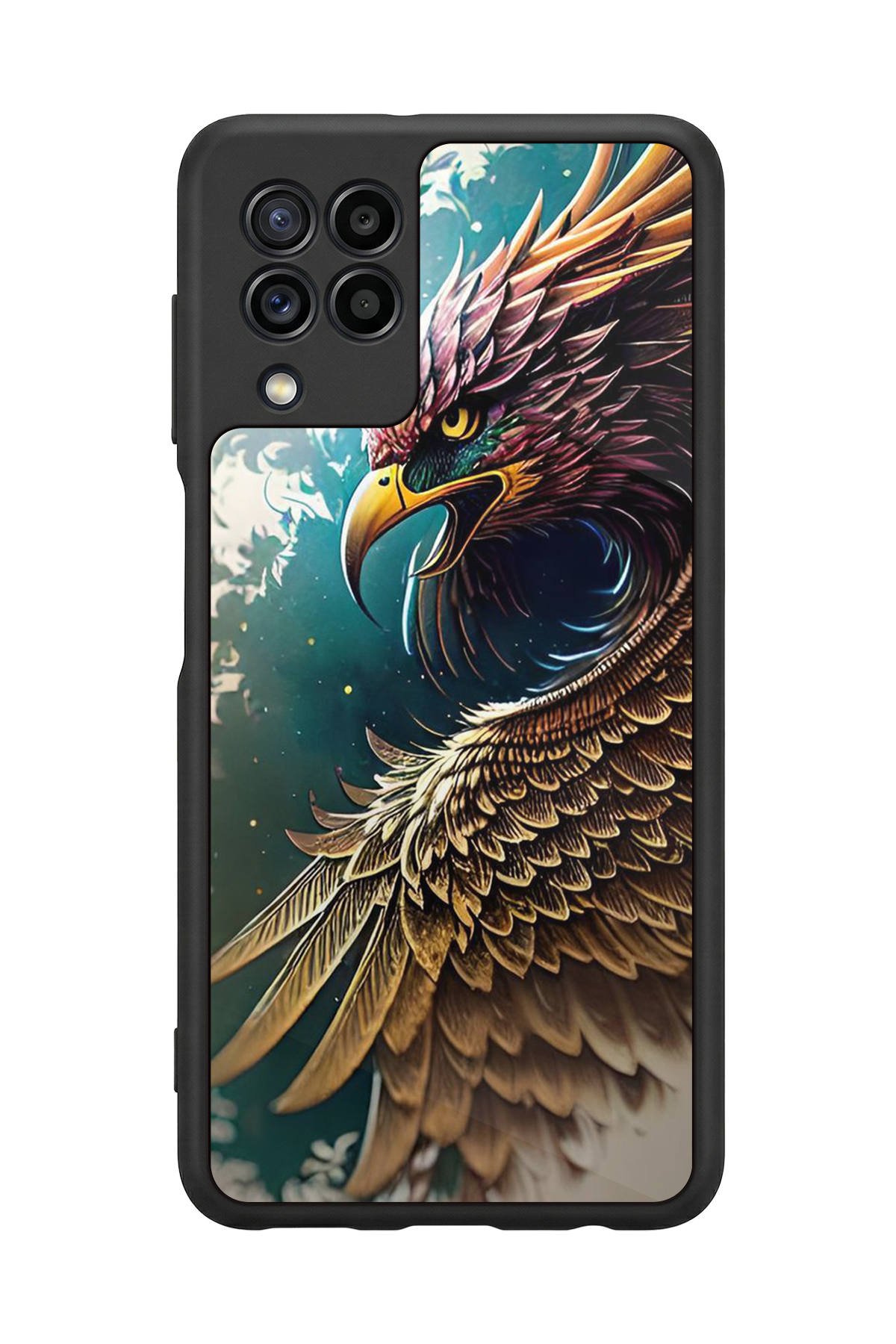 Samsung Galaxy M32 Uyumlu Besiktas Tasarımlı Glossy Premium Kılıf