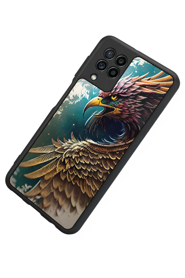 Samsung Galaxy M32 Uyumlu Besiktas Tasarımlı Glossy Premium Kılıf