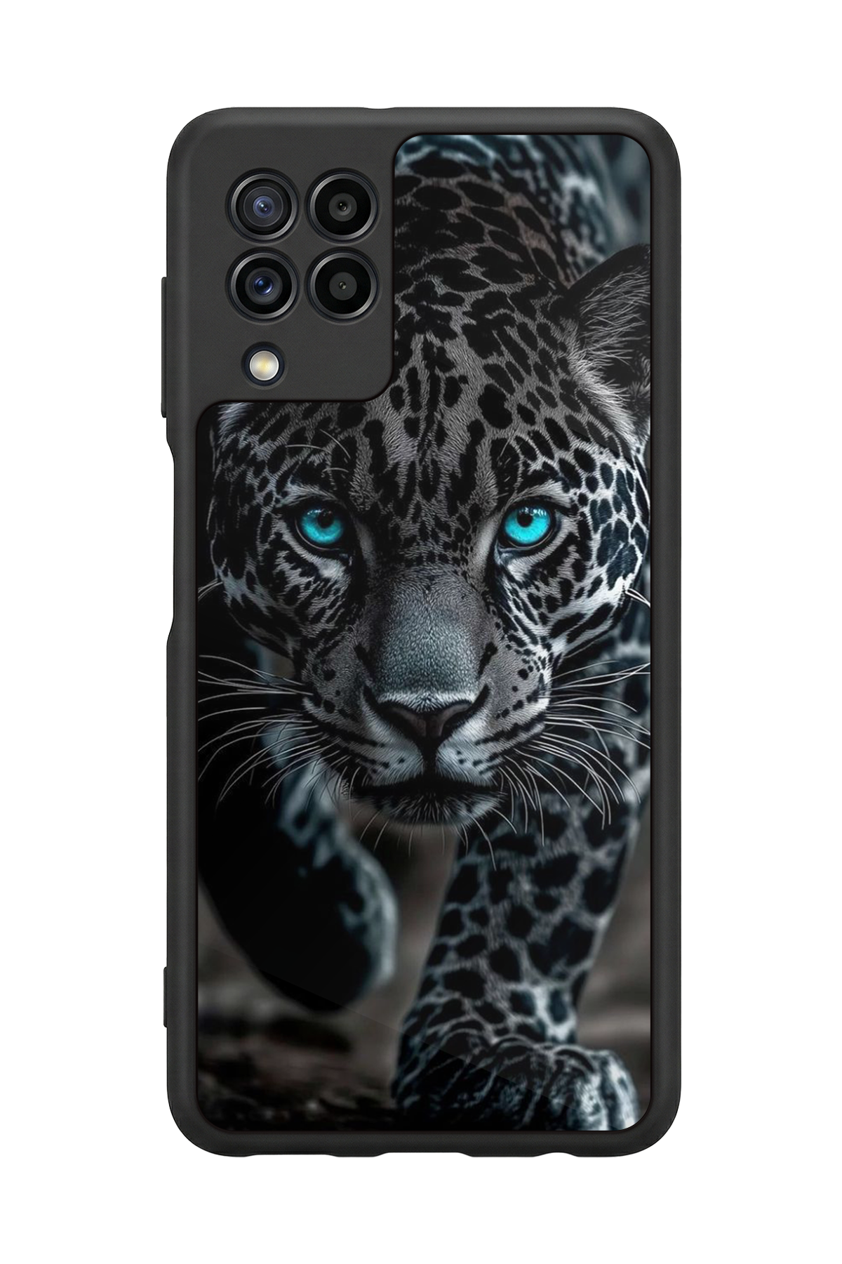 Samsung Galaxy M32 Uyumlu Cita Tasarımlı Glossy Premium Kılıf