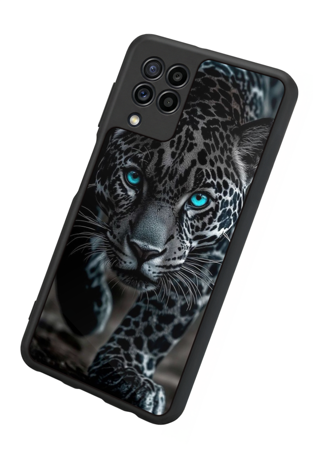 Samsung Galaxy M32 Uyumlu Cita Tasarımlı Glossy Premium Kılıf