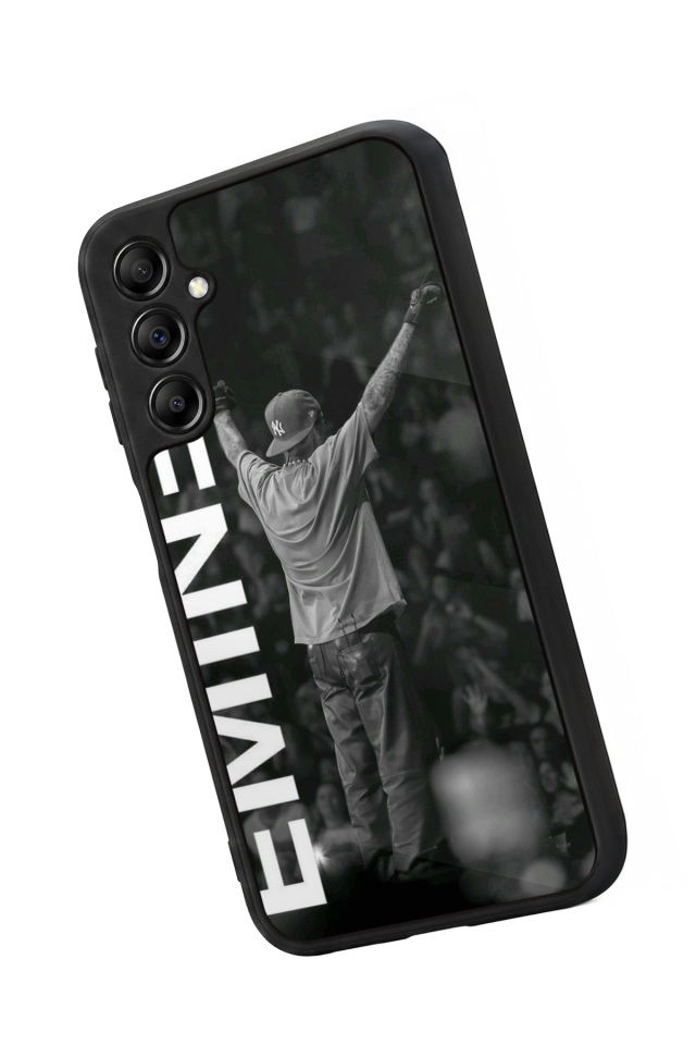 Samsung Galaxy A14 Uyumlu Eminem Tasarımlı Glossy Premium Kılıf
