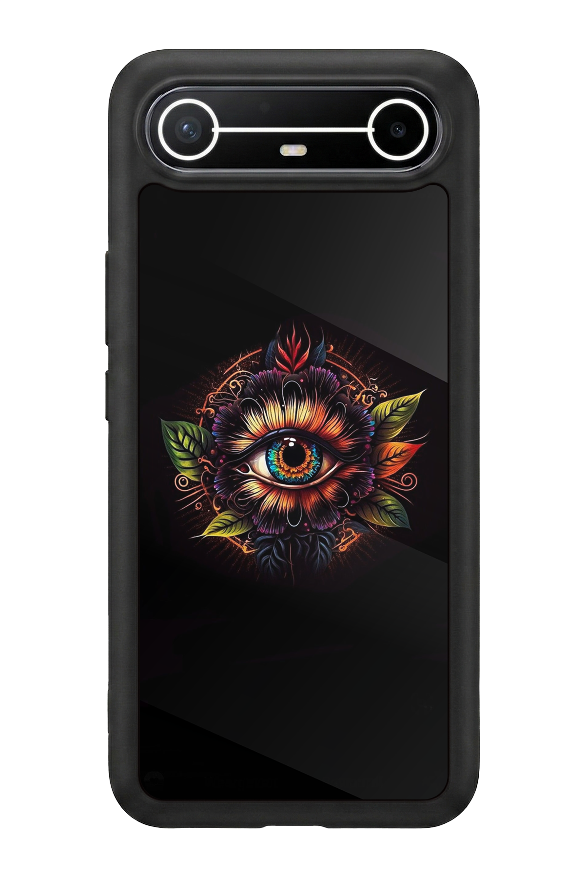 Tecno Spark Slim 5G Uyumlu Göz Tasarımlı Glossy Premium Kılıf