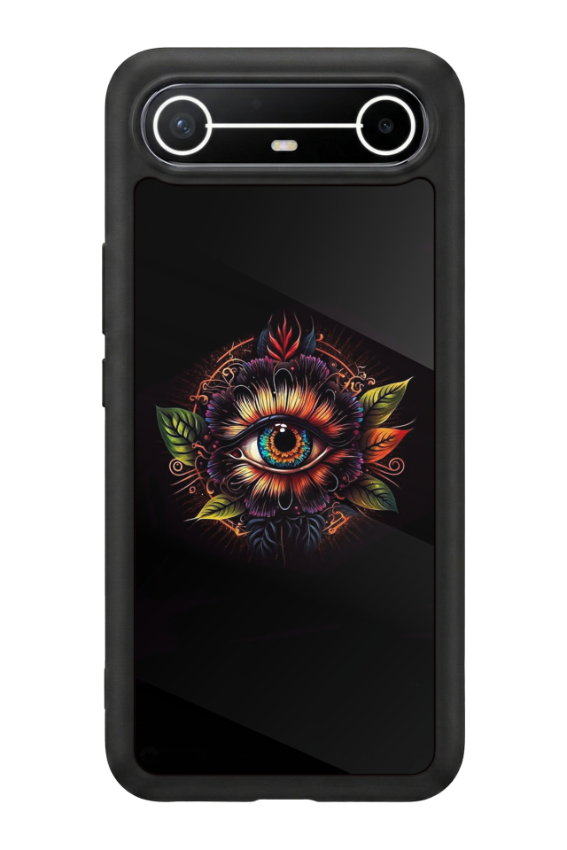 Tecno Spark Slim 5G Uyumlu Göz Tasarımlı Glossy Premium Kılıf