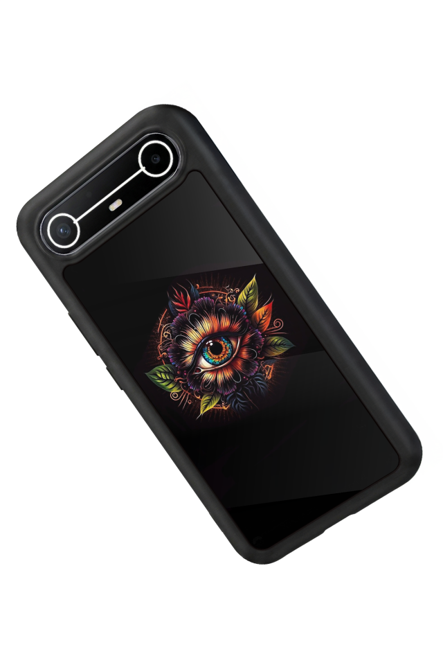 Tecno Spark Slim 5G Uyumlu Göz Tasarımlı Glossy Premium Kılıf