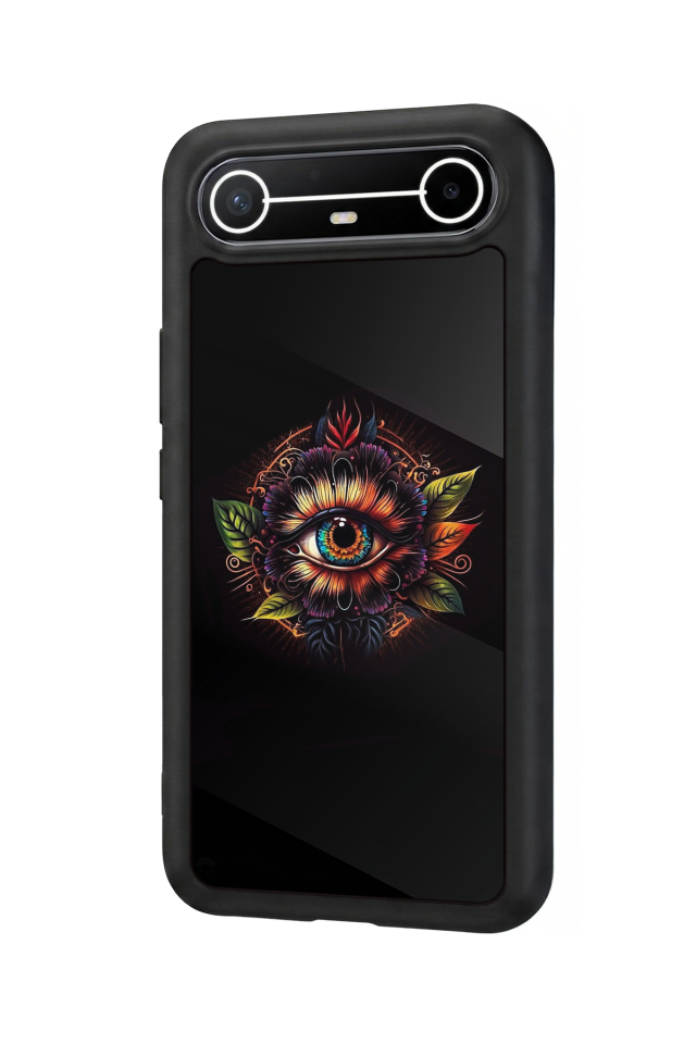 Tecno Spark Slim 5G Uyumlu Göz Tasarımlı Glossy Premium Kılıf