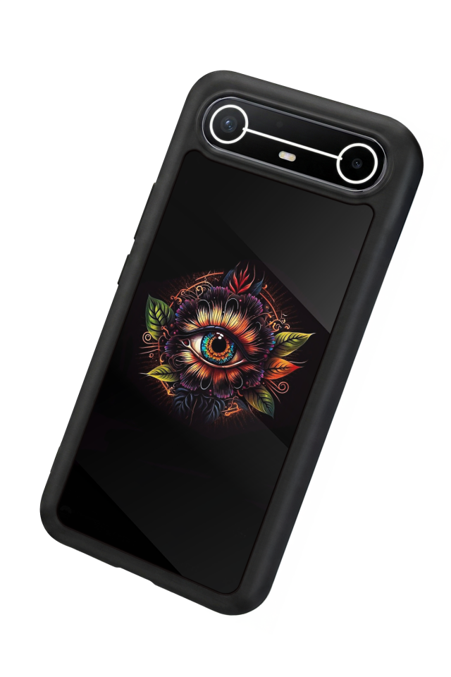 Tecno Spark Slim 5G Uyumlu Göz Tasarımlı Glossy Premium Kılıf