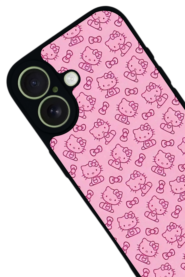 iPhone 17 Uyumlu HelloKitty Tasarımlı Glossy Premium Kılıf