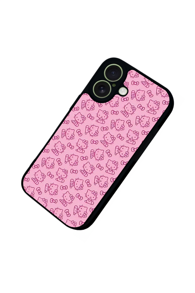 iPhone 17 Uyumlu HelloKitty Tasarımlı Glossy Premium Kılıf