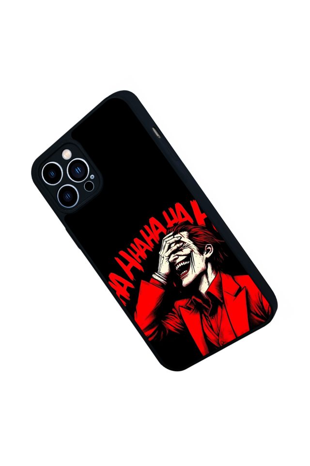iPhone 12 Pro Max Uyumlu Joker Tasarımlı Glossy Premium Kılıf