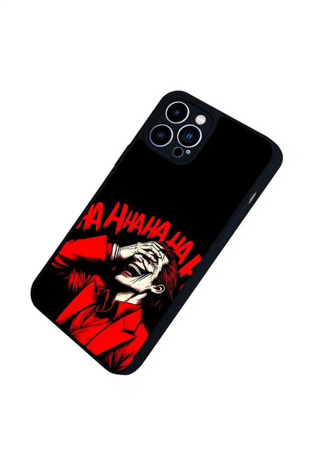 iPhone 12 Pro Max Uyumlu Joker Tasarımlı Glossy Premium Kılıf