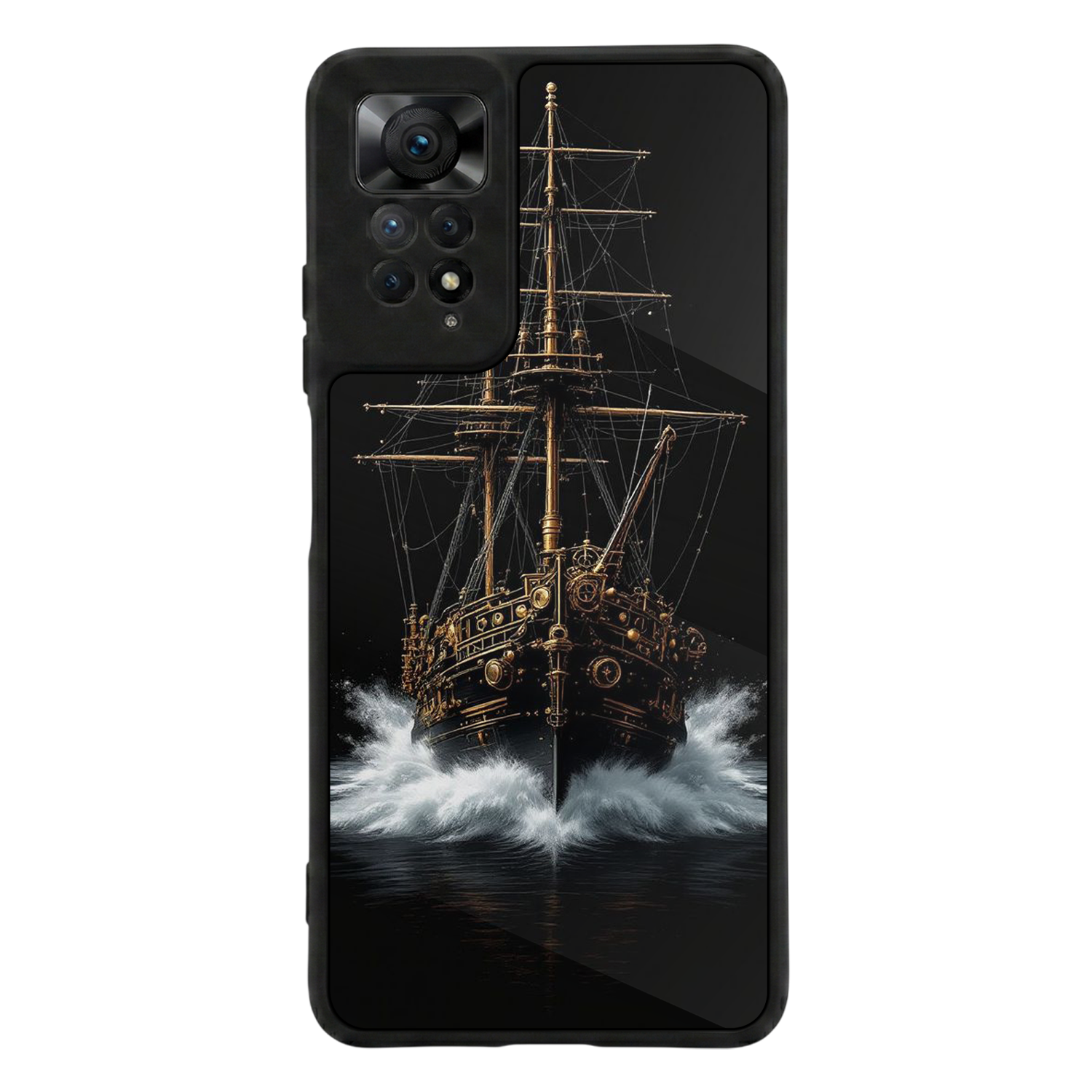 Xiaomi Redmi Note 11 Pro Uyumlu Korsan Tasarımlı Glossy Premium Kılıf