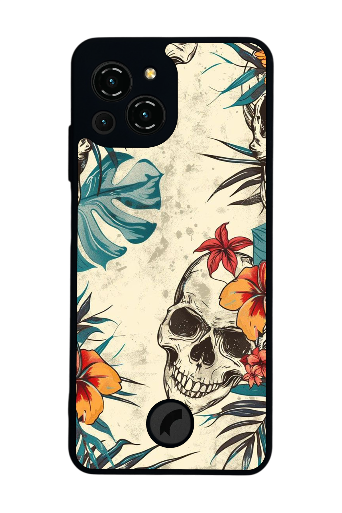 Reeder S23 Pro Max Uyumlu KuruKafa Tasarımlı Glossy Premium Kılıf