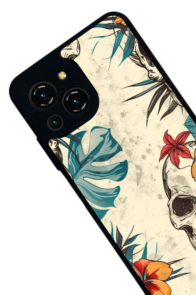 Reeder S23 Pro Max Uyumlu KuruKafa Tasarımlı Glossy Premium Kılıf