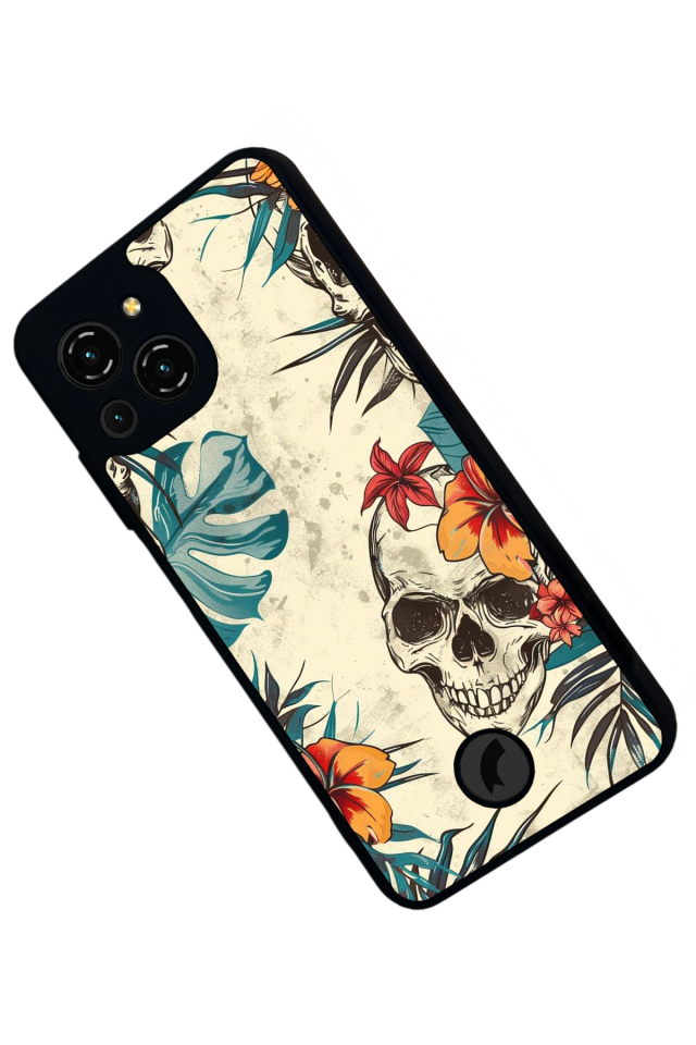 Reeder S23 Pro Max Uyumlu KuruKafa Tasarımlı Glossy Premium Kılıf