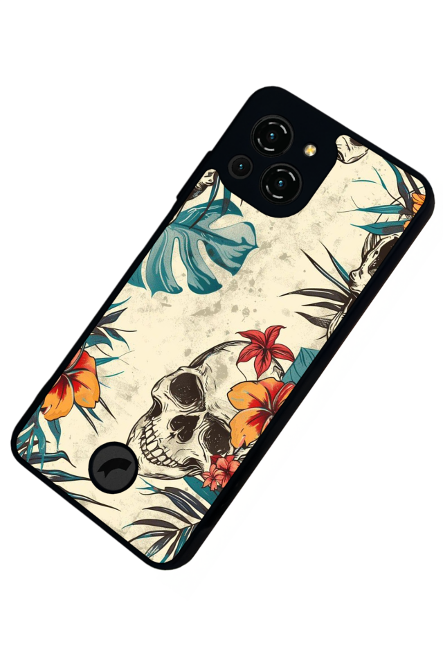 Reeder S23 Pro Max Uyumlu KuruKafa Tasarımlı Glossy Premium Kılıf