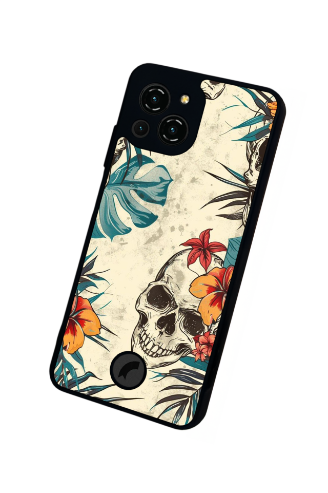 Reeder S23 Pro Max Uyumlu KuruKafa Tasarımlı Glossy Premium Kılıf