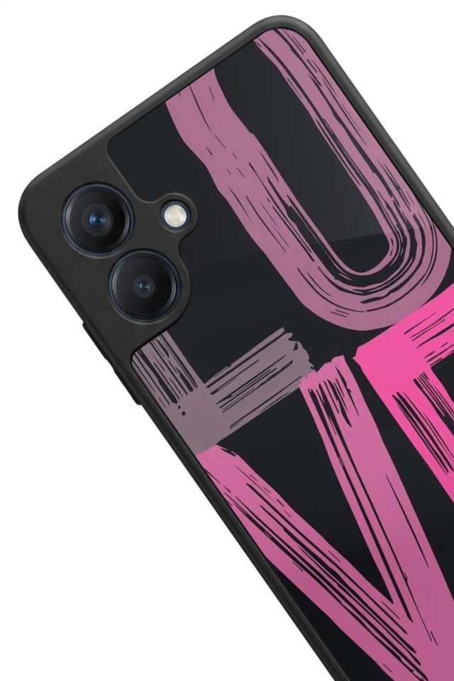 Samsung Galaxy A07 Uyumlu Love Tasarımlı Glossy Premium Kılıf