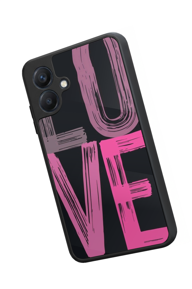 Samsung Galaxy A07 Uyumlu Love Tasarımlı Glossy Premium Kılıf