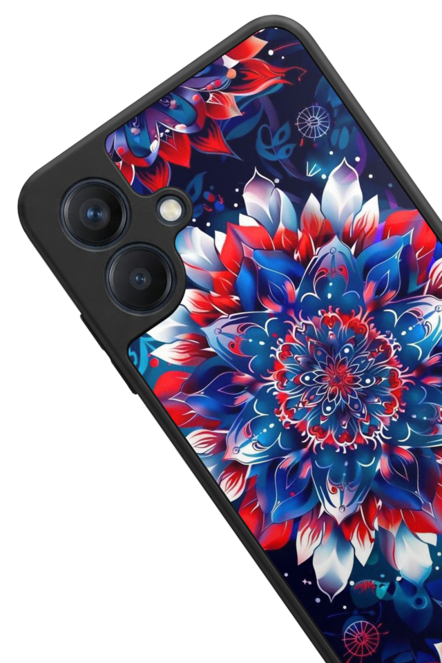 Samsung Galaxy A07 Uyumlu Mandala Tasarımlı Glossy Premium Kılıf