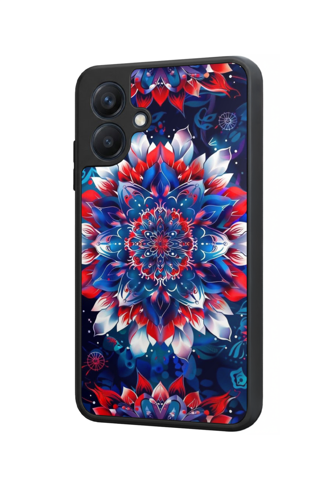 Samsung Galaxy A07 Uyumlu Mandala Tasarımlı Glossy Premium Kılıf