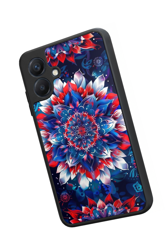 Samsung Galaxy A07 Uyumlu Mandala Tasarımlı Glossy Premium Kılıf