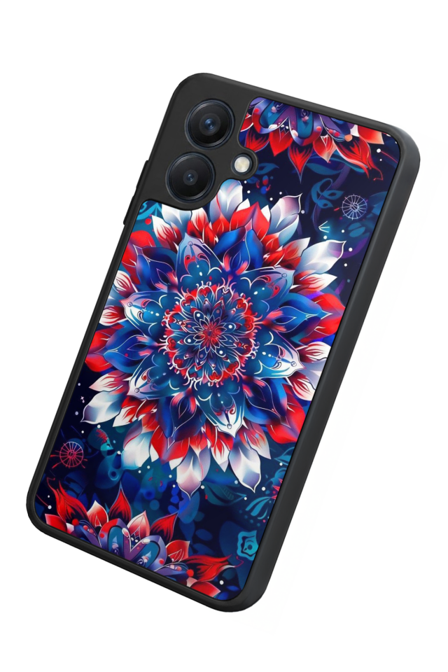 Samsung Galaxy A07 Uyumlu Mandala Tasarımlı Glossy Premium Kılıf
