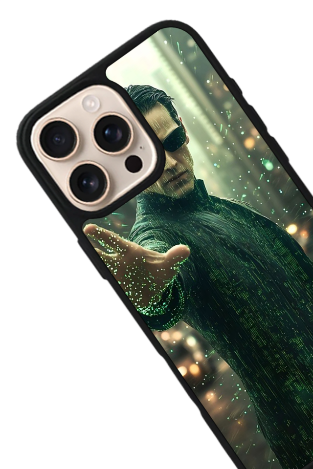 iPhone 16 Pro Uyumlu MatriiPhone 16 Pro Tasarımlı Glossy Premium Kılıf