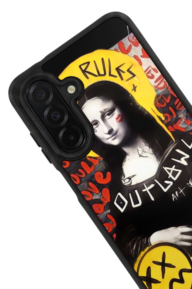 Samsung Galaxy A56 Uyumlu Monalisa Tasarımlı Glossy Premium Kılıf