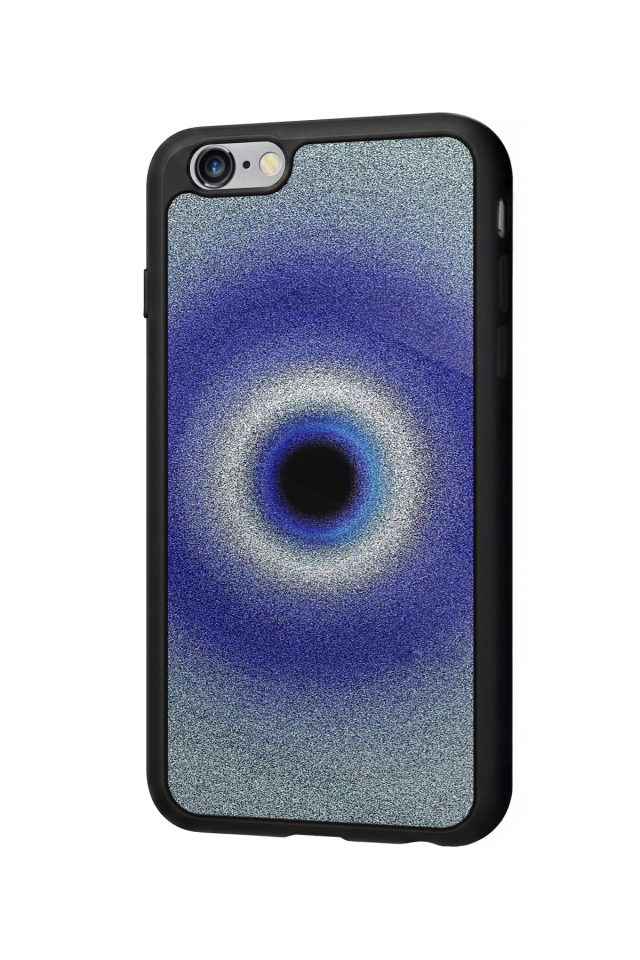 iPhone 6 Plus Uyumlu Nazar Tasarımlı Glossy Premium Kılıf