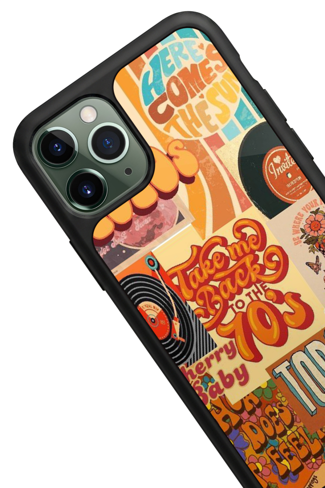 iPhone 11 Pro Max Uyumlu Poster Tasarımlı Glossy Premium Kılıf