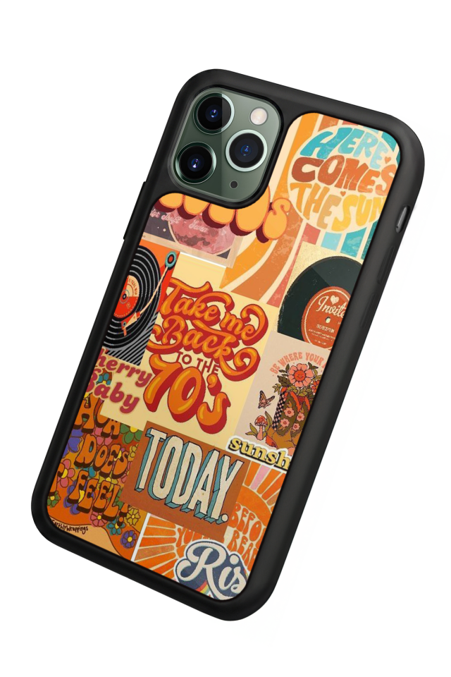 iPhone 11 Pro Max Uyumlu Poster Tasarımlı Glossy Premium Kılıf