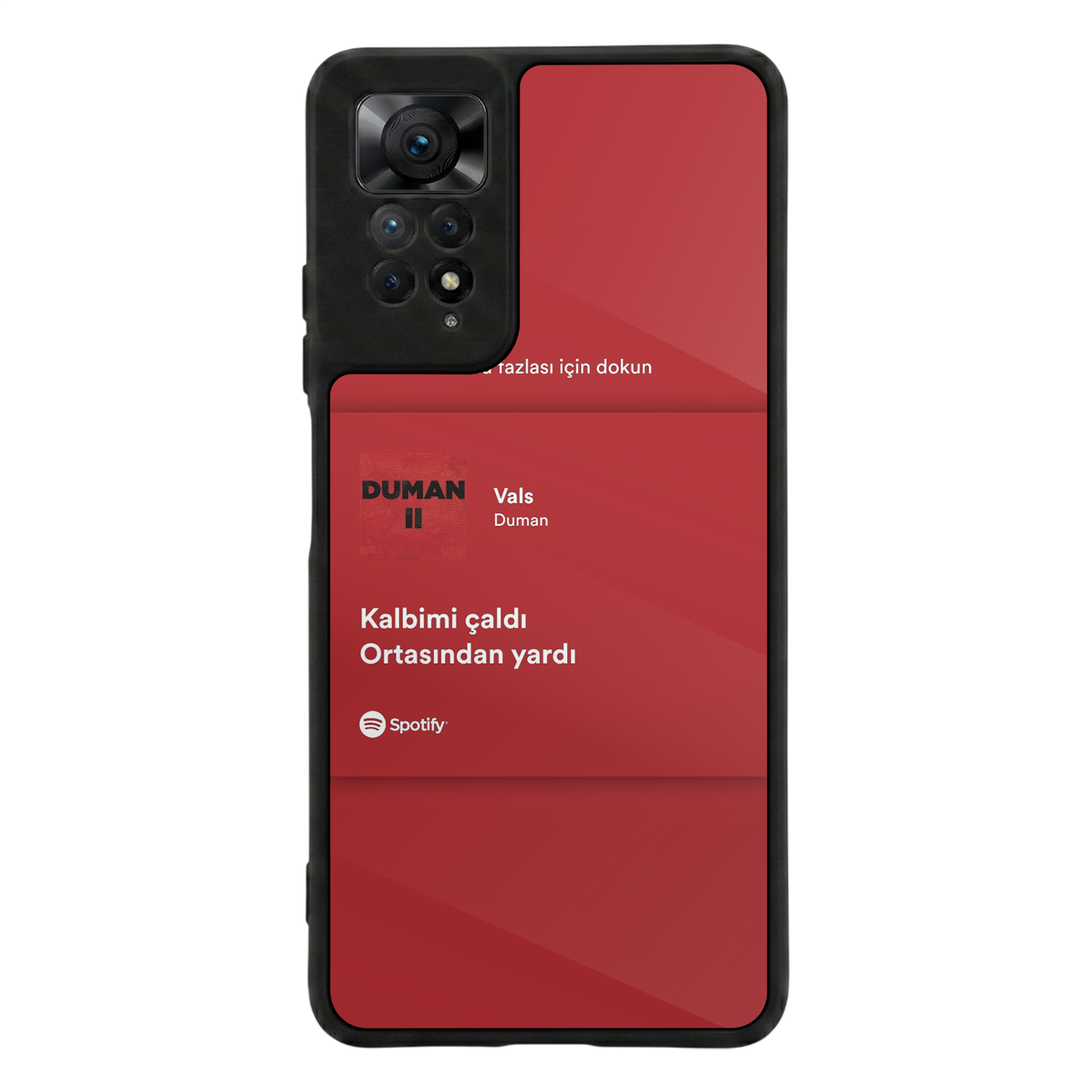 Xiaomi Redmi Note 12 Pro Uyumlu Sarki Sozleri Tasarımlı Glossy Premium Kılıf