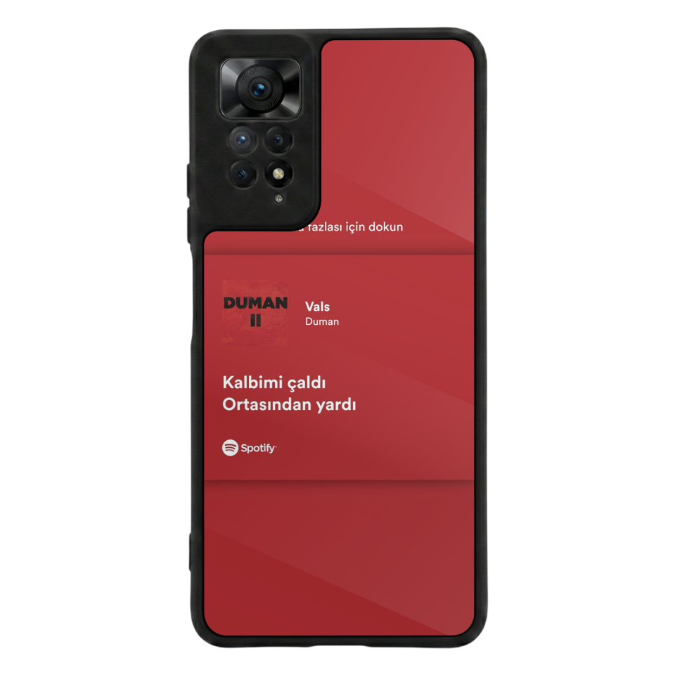 Xiaomi Redmi Note 12 Pro Uyumlu Sarki Sozleri Tasarımlı Glossy Premium Kılıf
