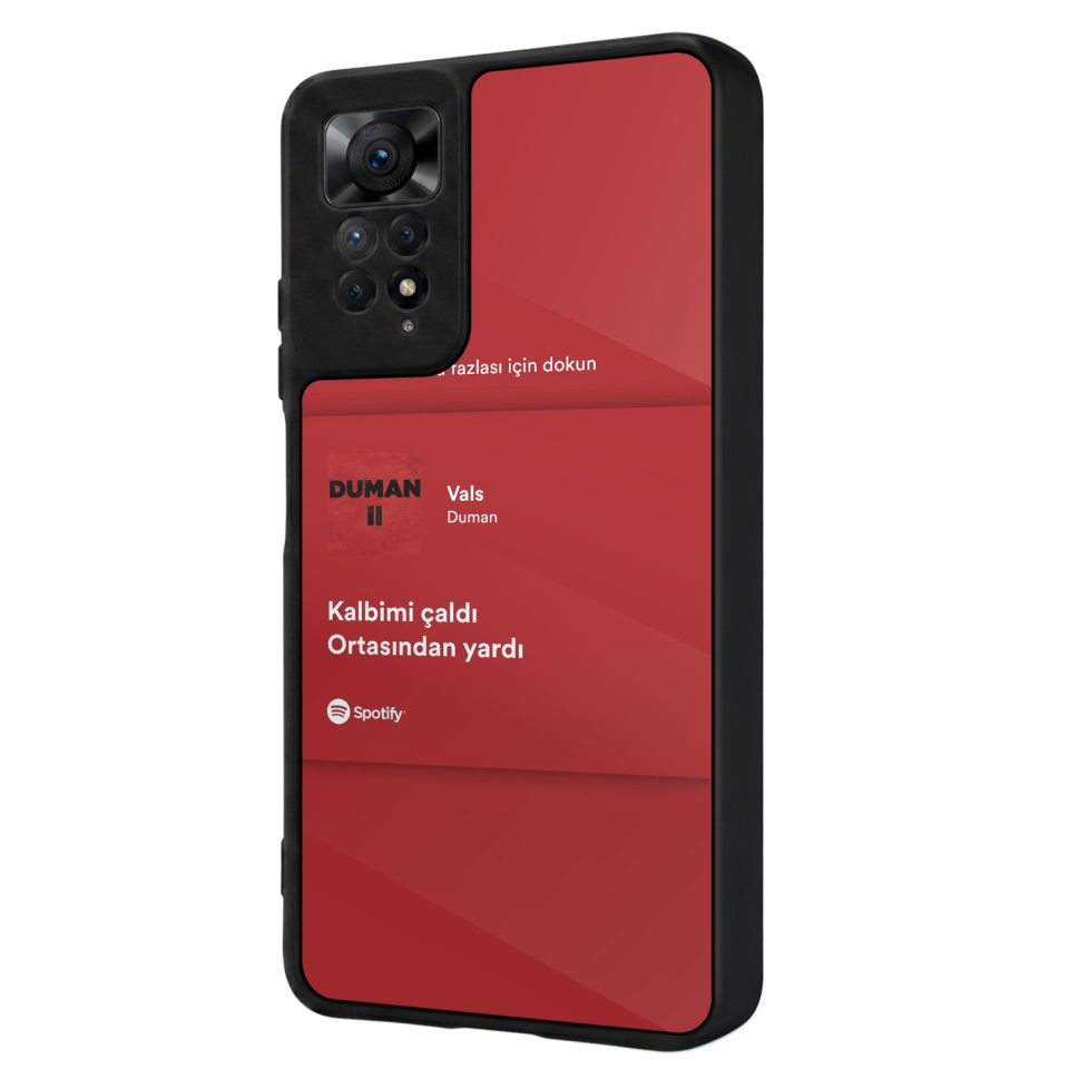 Xiaomi Redmi Note 12 Pro Uyumlu Sarki Sozleri Tasarımlı Glossy Premium Kılıf