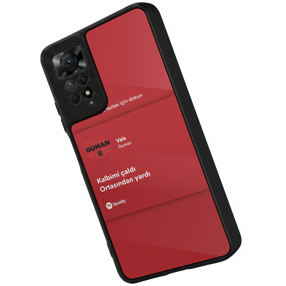 Xiaomi Redmi Note 12 Pro Uyumlu Sarki Sozleri Tasarımlı Glossy Premium Kılıf